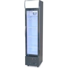 Шафа холодильна для напоїв GoodFood BC160BW2LEDCOL чорна-біла