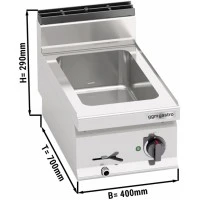Марміт Bainmarie 1x GN1/1 GGM Gastro