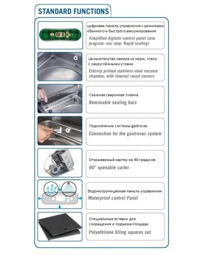 Пакувальник вакуумний Lavezzini Unica