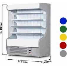 Холодильна гірка - 1,0 x 0,9 m - з 4 полиця GGM Gastro