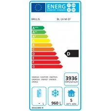 Морозильна шафа BRILLIS BL14-M-R290-EF