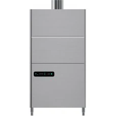 Посудомиючна машина купольна для кастрюль 12,2 kW з доазтор миючого засобу та доазтор ополіскувача (подвійна стінка) GGM Gastro