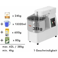 Тістоміс 42 літри / 38 kg - 400 В GGM Gastro