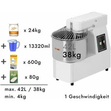 Тістоміс 42 літри / 38 kg - 400 В GGM Gastro