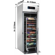 Морозильна шафа з гастро шпилькою (GN 2/1 + EN 600x400) - 700 Л - 1 двері GGM Gastro
