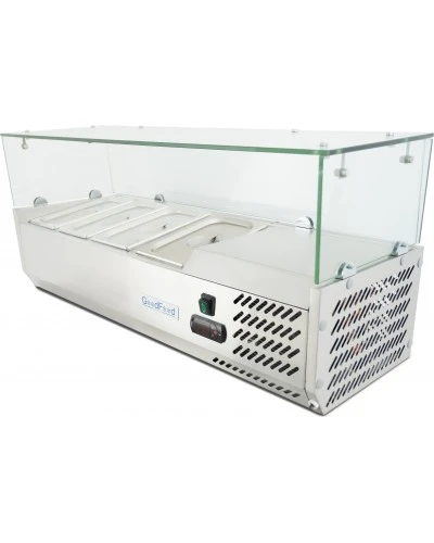 Вітрина холодильна для топінгу GoodFood GF-VRX1200/380-H6C