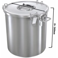 Термоконтейнер з кришкою - Ø 38 cm GGM Gastro
