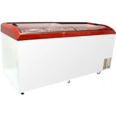 Морозильна скриня (лар) зі скляними стулками JUKA М800S (Польща)
