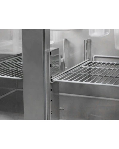 Саладетта / Холодильний стіл PREMIUM - 1,37 x 0,7 m - 1 двері та 4 шухляди 1/2 GGM Gastro