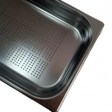 Гастроємність Brillis перфорована н/с без ручок 1/1x65mm, Ø 3 mm