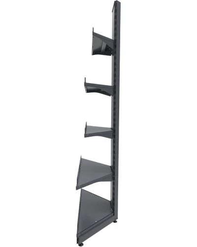 Торговий стелаж TSKZ-7 (2200х950) кутовий зовнішній