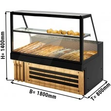 Прилавок для хліба - 1,8 x 0,8 m GGM Gastro