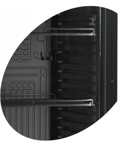 Шафа холодильна CEV425 BLACK (Tefcold)