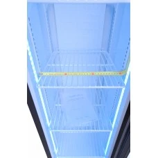 Шафа холодильна для напоїв GoodFood BC160BW2LEDCOL чорна-біла