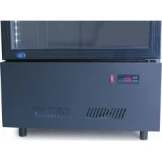 Шафа холодильна для напоїв GoodFood BC360NBB2LED чорна-чорна