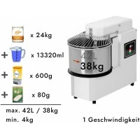 Тістоміс 42 літри / 38 kg - 400 В GGM Gastro