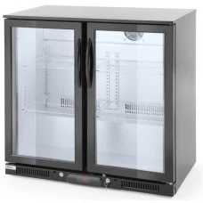 Шафа холодильна, 2-дверна 228 Л - 230V / 215W - 2/10˚C - 900x500x(H)900 mm
