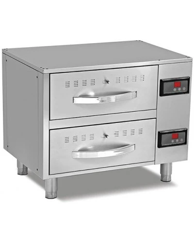 Теплова шафа з 2 шухлядами - 0,82 m - GN 1/1 GGM Gastro