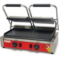 Гриль контактний GoodFood ECG20EA Panini RED