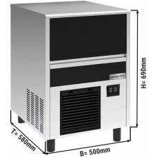 Льдогенератор - циліндр - 40 kg/ 24 h GGM Gastro