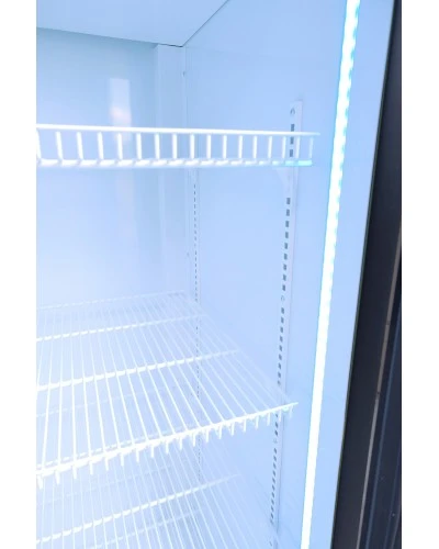 Шафа холодильна для напоїв GoodFood BC480BW2LED чорна-біла