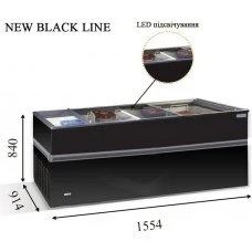 CRYSTALLITE 15 LED (600л) Морозильна бонета CRYSTAL S.A. Греція