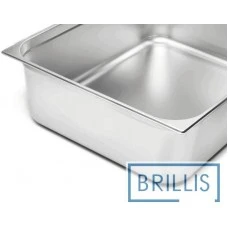 Гастроємність Brillis н/ж сталь GN 2/1-200 мм (650x530x200мм)