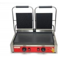 Гриль контактний GoodFood ECG20EA Panini RED