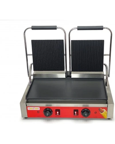 Гриль контактний GoodFood ECG20EA Panini RED