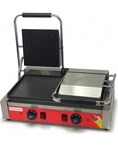 Гриль контактний GoodFood ECG20EA Panini RED