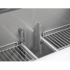 Саладетта PREMIUM - 0,9 x 0,7 m - 1 двері та 2 шухляди 1/2 GGM Gastro