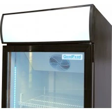 Шафа холодильна для напоїв GoodFood BC480BW2LED чорна-біла
