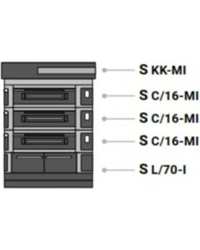 Піч для піци S100E Icon 3/L (Moretti Forni)