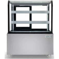 Вітрина холодильна GoodFood FW270R нержавіюча сталь