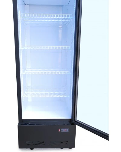 Шафа холодильна для напоїв GoodFood BC480BW2LED чорна-біла