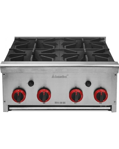 Плита настільна газова 4-х конфорочна ТТ4-24СЕ CustomHeat