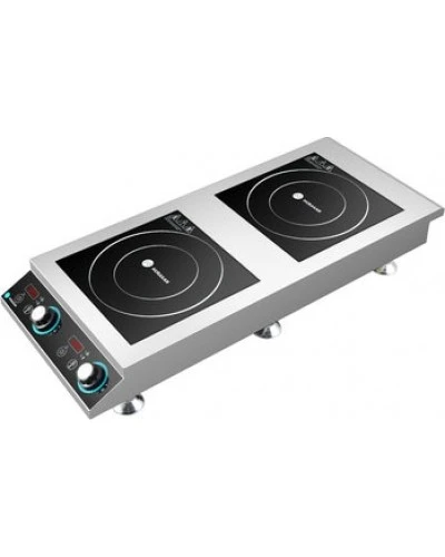 ПЛИТА ІНДУКЦІЙНА HURAKAN HKN-ICF70D2V 2-Х КОНФОРОЧНА, 7000W