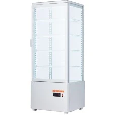 Шафа-вітрина холодильна EWT INOX RT98B white