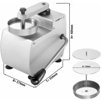 Прес для гамбурегрів - inkl. Pattieform Ø 10 cm GGM Gastro