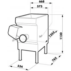 М'ясорубка TX 114 COMPACT Unger (Dadaux)