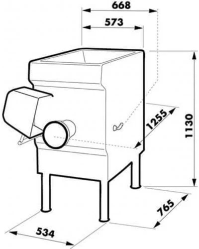 М'ясорубка TX 114 COMPACT Unger (Dadaux)