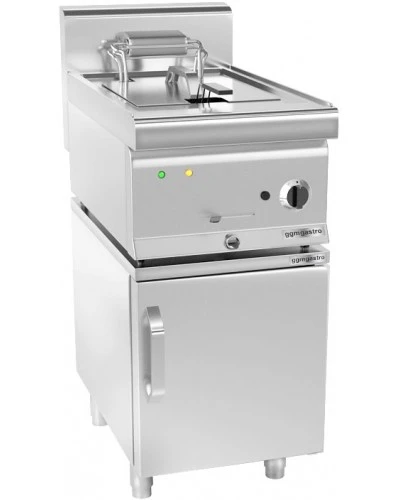 Фритюрниця електрична - 11,5 Л (9 kW) - з підставкою 1 двері GGM Gastro