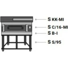 Піч для піци S125E Icon 1/S (Moretti Forni)