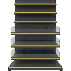 Кондитерський торговий стелаж FVSP-5 (2035х950) комбінований