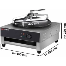 Апарат для млинців - 1 пост - Ø 40 cm GGM Gastro