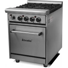 Плита газова 4-х конфорочна, з духовкою GR4-24CE CustomHeat