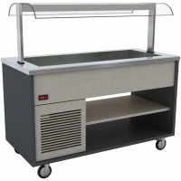 Холодильна витрина - 1,6 x 0,8 m - 4x GN 1/1 GGM Gastro