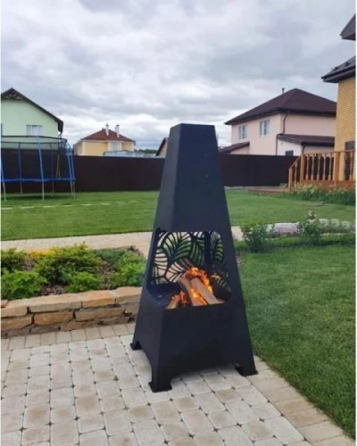 Садовий камін "Листя"