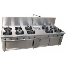 Плита WOK підлогова з духовкою Casta CC10/F, CC10/FF