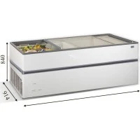 CRYSTALLITE 20 (800л) Морозильна бонета CRYSTAL S.A. Греція